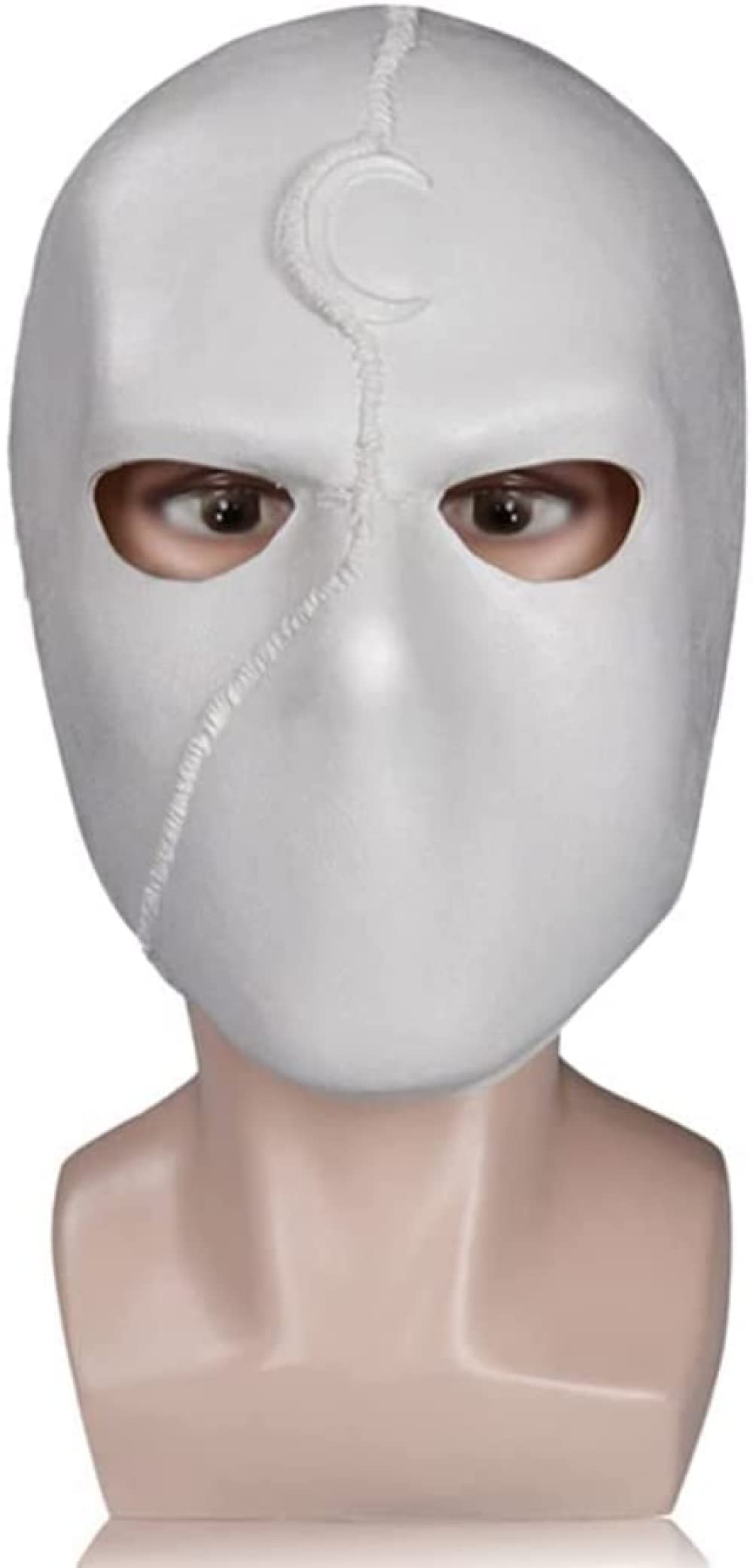 仮面ライダームーンナイト（月骑）　コスプレ用マスク　塗装完成品 Amazon.co.jp: メンズナイトマスク,ムーンナイトマスクラテックス